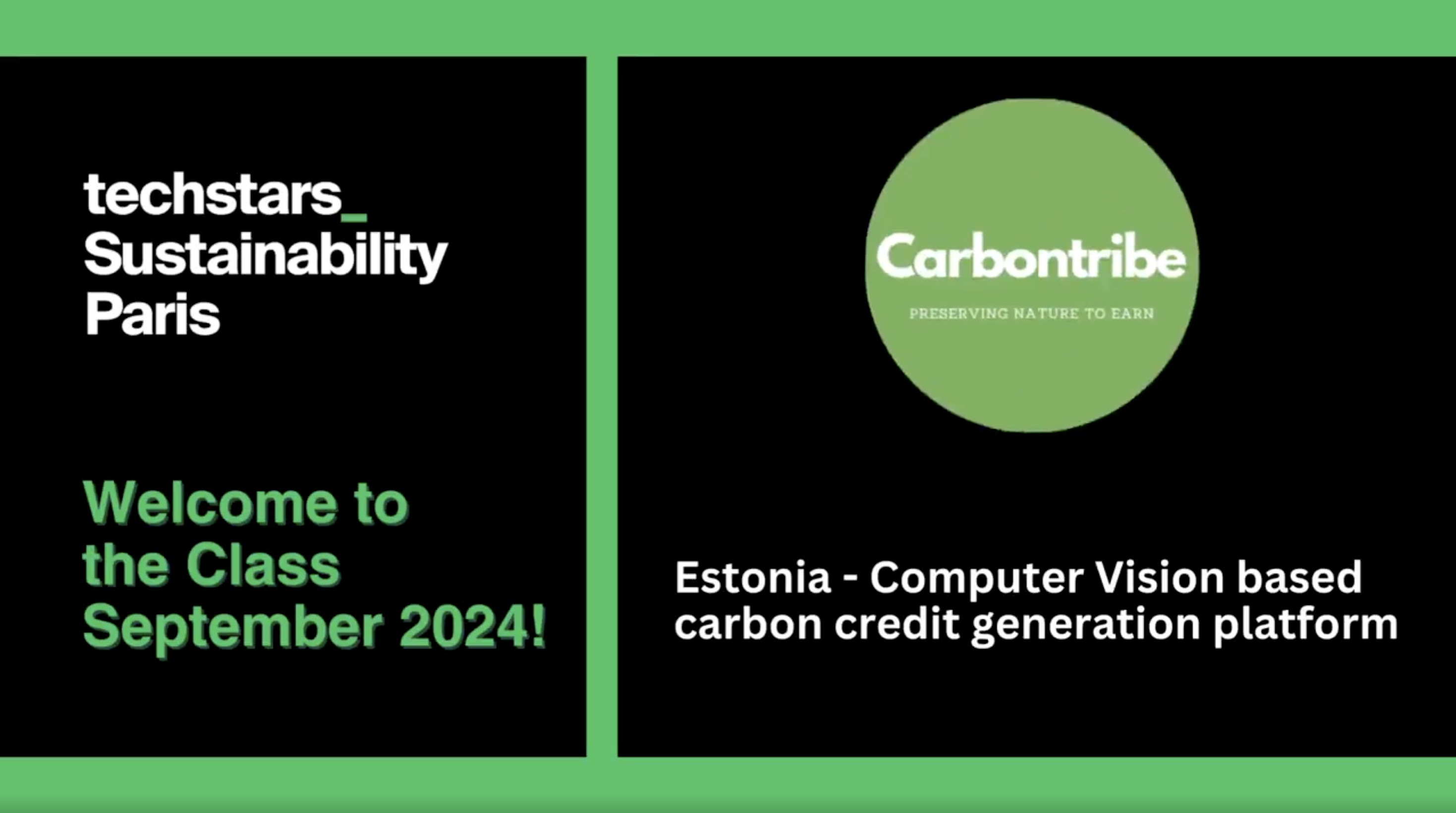 Carbontribe selected for Techstars Paris